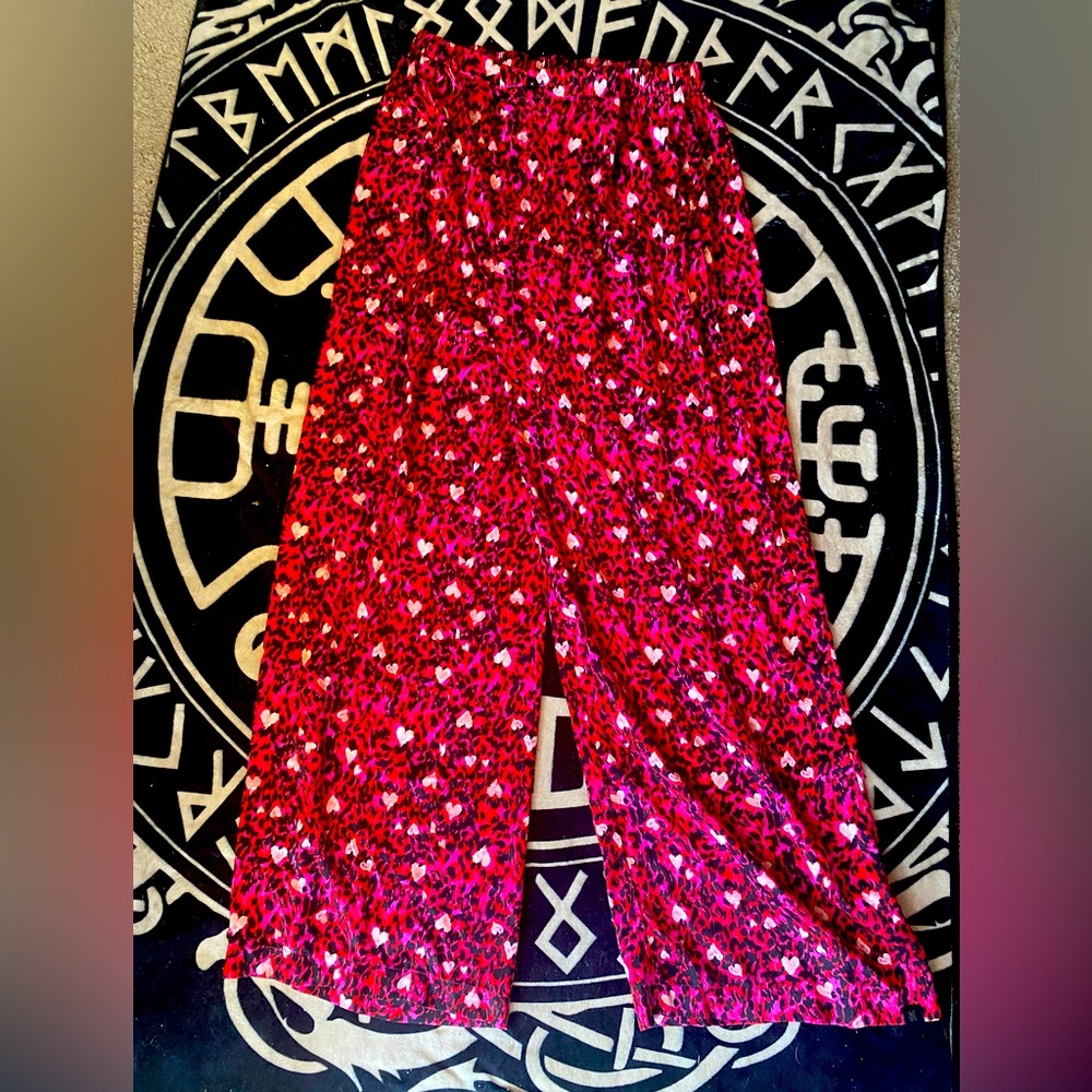 Savage X Fenti Heart Pattern Pajama Pants